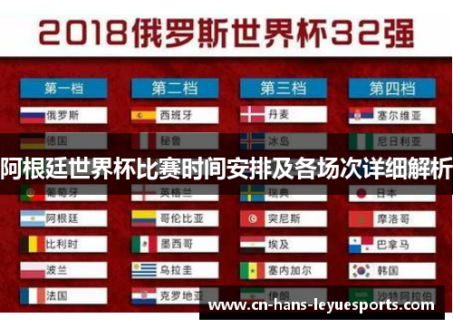 阿根廷世界杯比赛时间安排及各场次详细解析